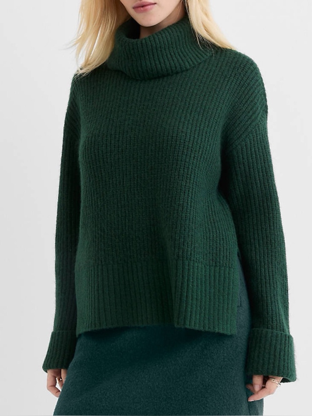 NWT! LOFT Ribbed Mock Sweater